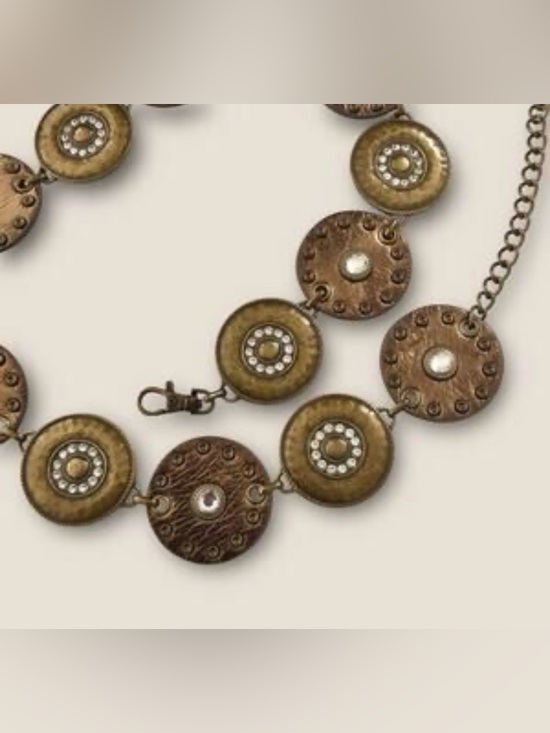 no brand Accessories - boho medallion concho western circle belt